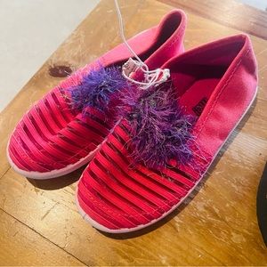 Slip on Pink Shoes